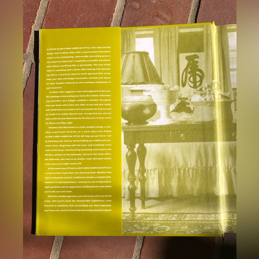 NEW ETHAN ALLEN'S "New American Style" Stage-By-Stage Decorating for Your Home - Picture 3 of 16